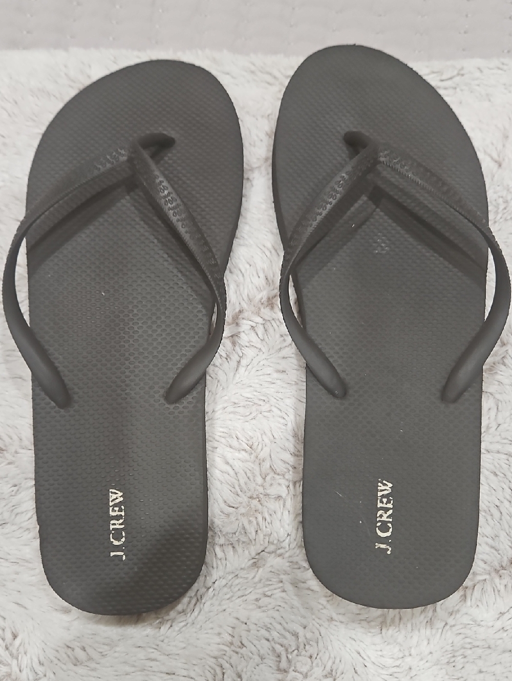 J. Crew Black Women's Flip Flop Sandals